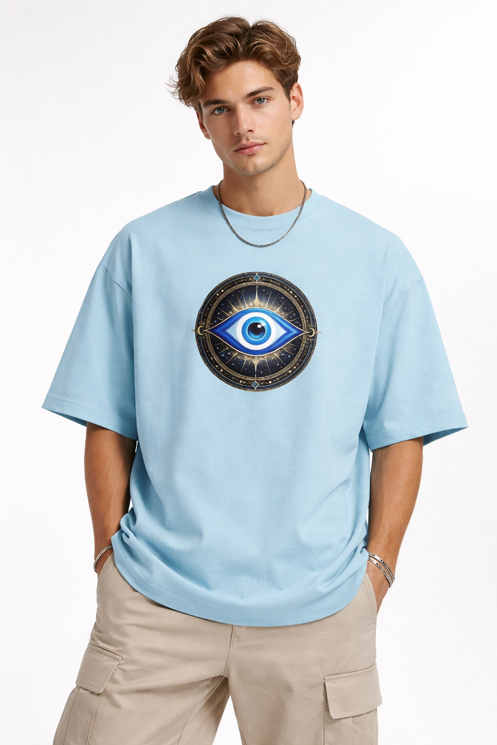 Nazar Battu Unisex Oversized Classic T-Shirt