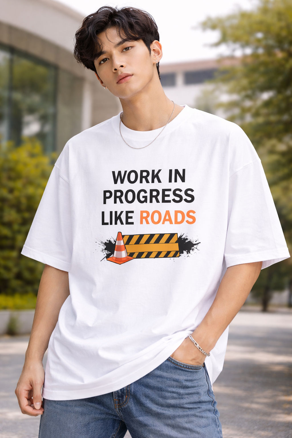 Work in Progres Unisex Oversized Classic T-Shirt